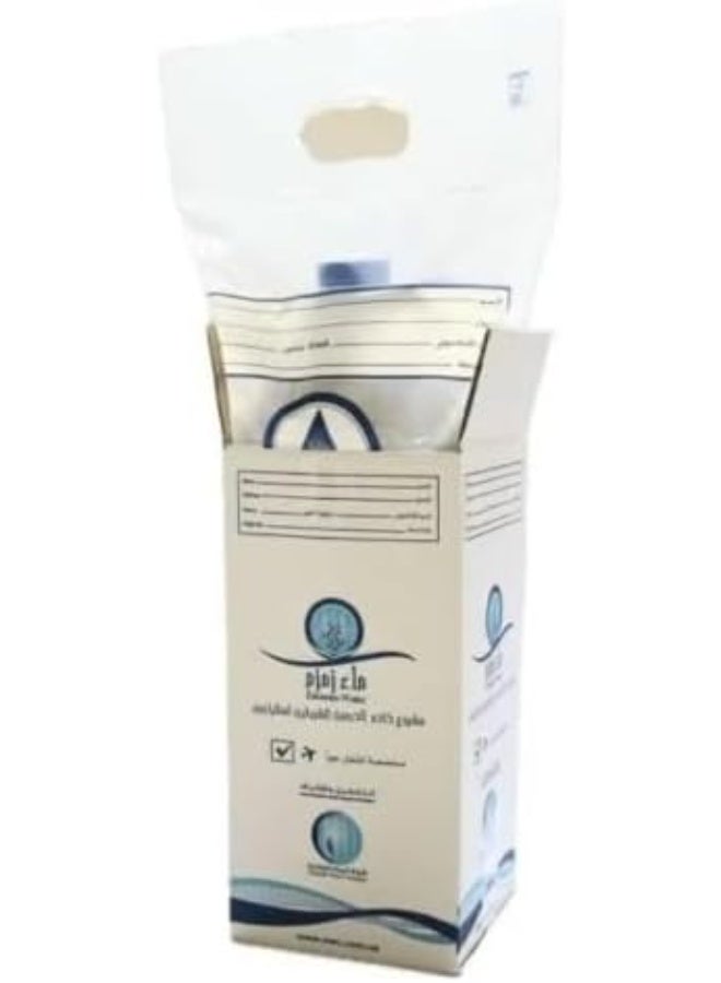 مياه زمزم الاصلية (معبأة) - 5 لتر | نقاء روحانية من بئر زمزم المباركة قطعة واحدة - Image 3